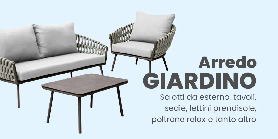Paniate arredo esterno giardino